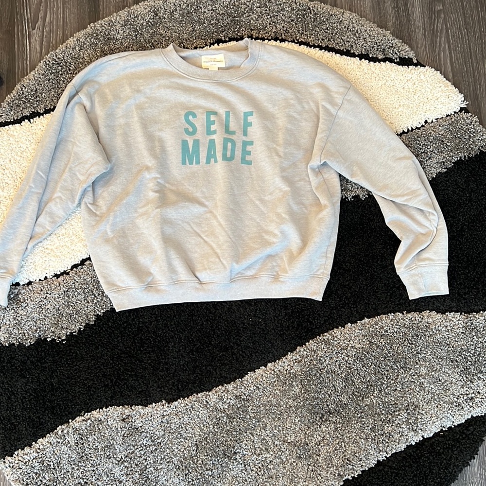 Large self made crew neck